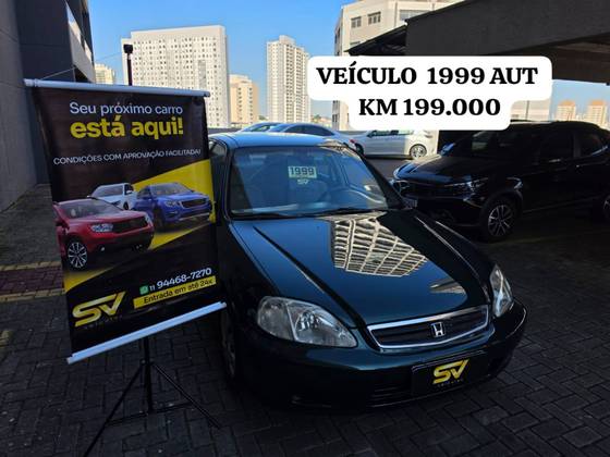 HONDA CIVIC 1.7 LX 16V GASOLINA 4P AUTOMÁTICO HONDA CIVIC 1.7 LX 16V GASOLINA 4P AUTOMÁTICO